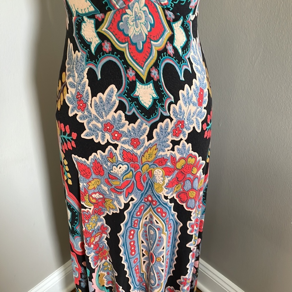 MAEVE Anthropologie multicolor maxi dress Camilla - Picture 6 of 16